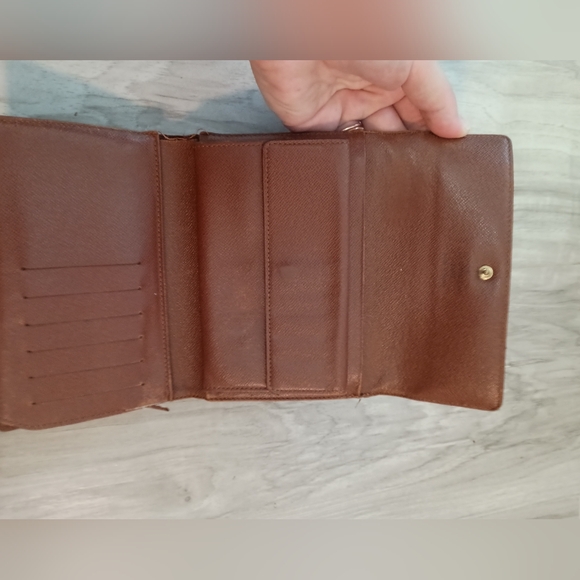 Louis Vuitton Alexandra cloth trifold monogram wallet Authentic - Picture 8 of 14